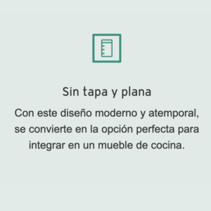6 Sin tapa y plana